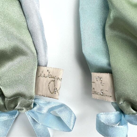 Wayne M Kleski Jester Christmas Ornament Candy Bag Pouch  Set Of 3 - Picture 8 of 9